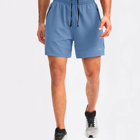 Men'S Workout Running Shorts 7"/5"/9" Lightweight Gym Athletic Shorts for Men with Zipper Pockets