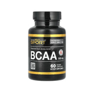 California Gold Nutrition BCAA, Ajipure® Branched Chain Amino Acids 2:1:1 with L-Leucine, L-Isoleucine, and L-Valine, 500 Mg, 60 Veggie Capsules