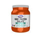 NOW Foods Sports Nutrition, Whey Protein Isolate, 25 G with Bcaas, Unflavored Powder, 1.2-Pound