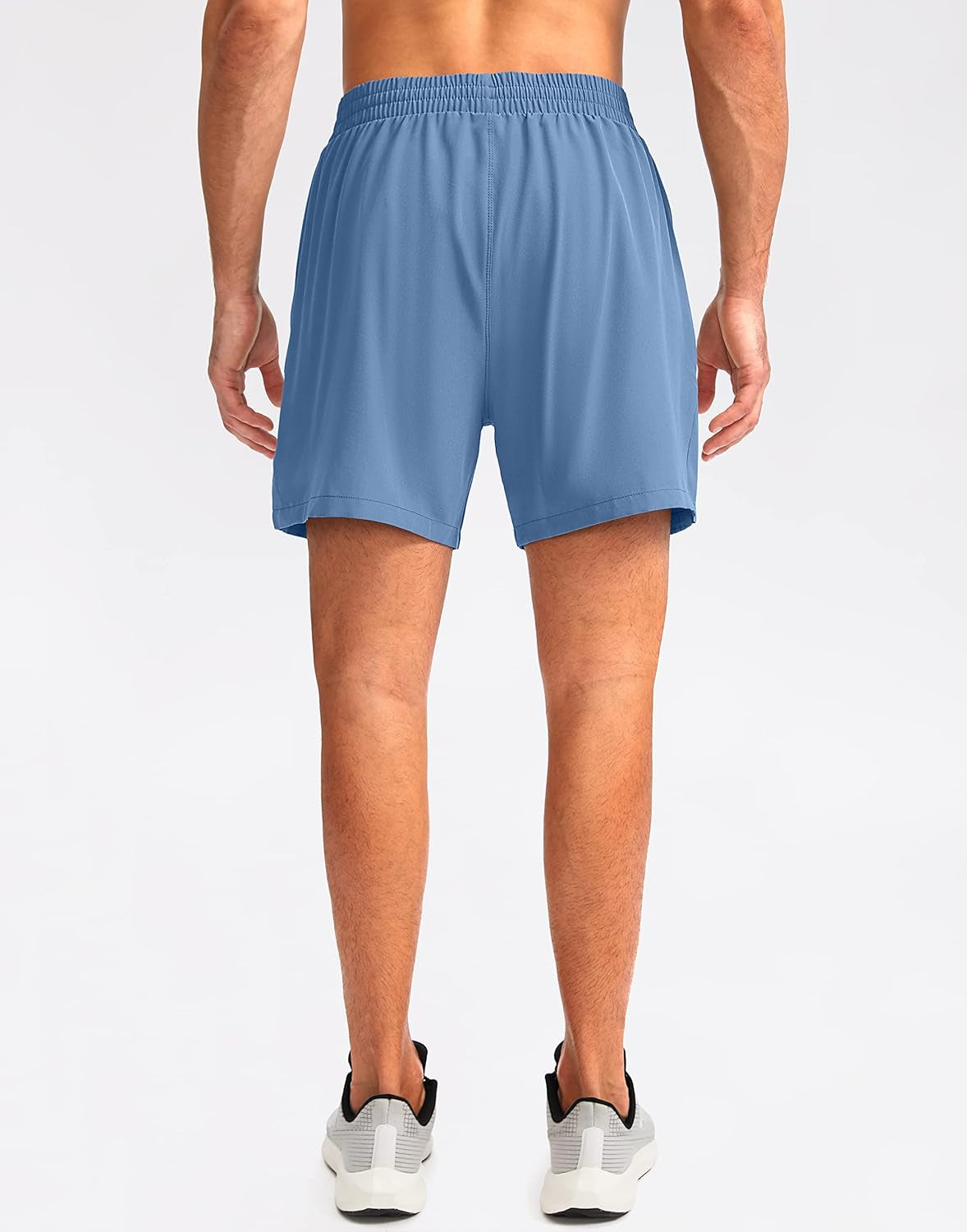 Men'S Workout Running Shorts 7"/5"/9" Lightweight Gym Athletic Shorts for Men with Zipper Pockets